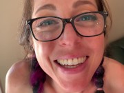 after suck fuck with nerdy faery 16/16