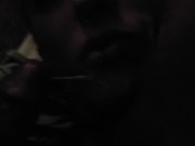 Feeding my Girl cock after A night out for drinks at Strip Club 16/16