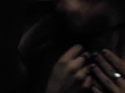 Feeding my Girl cock after A night out for drinks at Strip Club 6/16