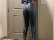 Locked out and desperate to pee | soaked jeans 15/16