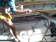 DIY Floating Table 7.2 - Painting Shelf 4k HD (music) HotHandyman 10/16