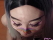 Крупным планом минет и сперма в рот полный спермы от симпатичного подростка\КОНЧИЛ В РОТ\ 7/16