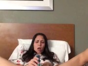 New toy!!!! Wet pussy! 10/16