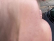 outdoor fucking and creampie to Stacy Cruz 8/16