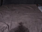 Naughty Girl with a Fat Wet Hairy Pussy sprays piss all over the floor 15/16