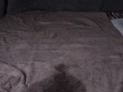 Naughty Girl with a Fat Wet Hairy Pussy sprays piss all over the floor 16/16