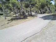 Public flasher in stockings sucks a stranger’s dick and gets caught fucking him - Dirty Dasha 2/16