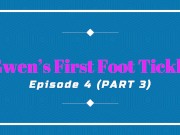 Gwen's First Foot Tickle: Bonus Footage - Gwen's Bed Tied, Pussy Vibed, Toe Sucking Orgasm! 1/16