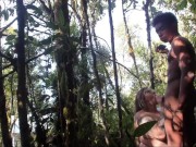 PAWG & 11 INCH BBC SUCKIN' 'N' FUCKIN' IN THE WOODS with @elKonguito 3/16