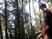 PAWG & 11 INCH BBC SUCKIN' 'N' FUCKIN' IN THE WOODS with @elKonguito 6/16