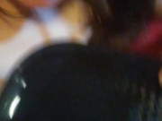 PinkMoonLust thinks she can SQUIRT GLITTER in her Mind! She Tastes her own Pussy Cum & Pours on Neck 10/16