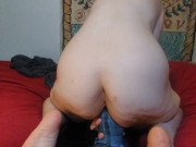 TOYS IN US 5 Dildo Fuck! Bad Dragons Help PinkMoonLust Stretch Hairy PAWG PUSSY w Double Penetration 16/16