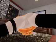 Dripping Wet Hot Baby in Sweater with No Panties Rug Burn in Living Room POV Lap Dance 13/16