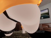 Dripping Wet Hot Baby in Sweater with No Panties Rug Burn in Living Room POV Lap Dance 7/16