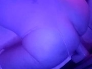 Sexy Snow Bunny rides her dildo 5/16