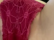 寸止め失敗　久しぶりのオナニーで秒速イキ 5/16