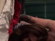 You’re Cheating native girlfriend.... getting pounded from behind and cumming 13/16