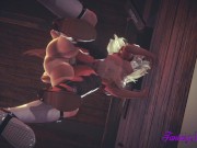 Final Fantasy XIV Hentai - Fran Is Fucked in a Bar 2/16