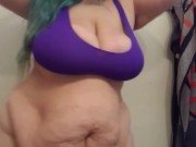 BBW Strip Tease