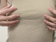 仕事終わりのおっぱい　Masturbation at the end of work 4/16