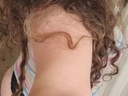 Puerto Rican milf Cum whore enjoying hands and toy on her pussy 1/16