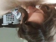 Beautiful Stepsis Sophie services brother playful morning blowjob! 4/16