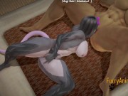 Furry Hentai Yuri - Mouse & Jirafe Fingering and cunilingus with squirt 15/16