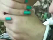 Pompino nel bosco da una sconosciuta 11/16