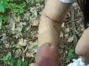 Pompino nel bosco da una sconosciuta 13/16