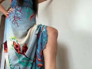 Goddess Kiffa in Sexy blue Schutz sandals CBT EP 8 and kick some balls - CBT 8 - BRIEF BALLBUSTING