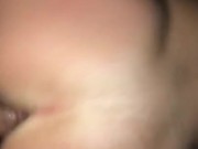 Pawg slut creaming on big brown dick 11/16