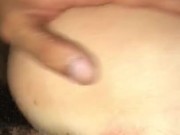 Pawg slut creaming on big brown dick 2/16