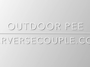 Outdoor pee 6/16