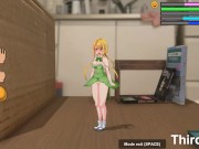 Little Life [Hentai Game] Ep.1 sweet elf in green dress magic girl shower voyeurism nude 15/16