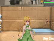 Little Life [Hentai Game] Ep.1 sweet elf in green dress magic girl shower voyeurism nude 9/16