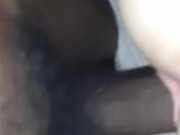 White bitch wanted my bbc!!...she can barely take it  10/16