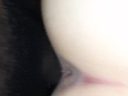 White bitch wanted my bbc!!...she can barely take it  4/16