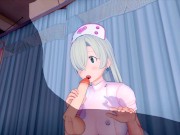 SEVEN DEADLY SINS ELIZABETH NURSE COSTUME 3D HENTAI 2/16