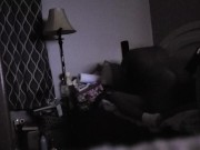 Her lil ass bed was loud asf but I hit till she ran off of it 8/16