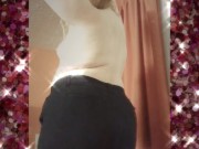 Getting used to staying by myself and living alone. Hanging out with my titties out. 9/16