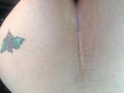 Soccer mom outside while her son has practice 15/16