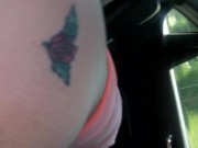 Soccer mom outside while her son has practice 4/16