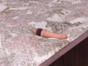 Toys for adults. Beautiful mommy MILF masturbates pussy dildo and strong orgasm. Wet pussy. Tits Ass 1/16