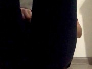 Young Female Masturbates Her Ass With a Friend's Perfume Cover During A Party In The Next Room 2/16