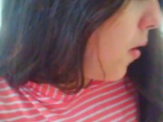 Loud Moaning Hairy Piss Slut PEES In Toliet SMELLS Stinky URINE, Uses Toilet Paper TP Wipe Wet Bush 14/16