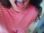 Loud Moaning Hairy Piss Slut PEES In Toliet SMELLS Stinky URINE, Uses Toilet Paper TP Wipe Wet Bush 6/16