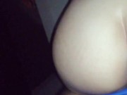 sexy novia con gran culo saca toda la leche con su coño-POV 11/16