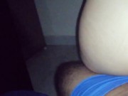 sexy novia con gran culo saca toda la leche con su coño-POV 2/16