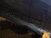 That car is back again but this time I successfully Power Pissed all over it! 11/16