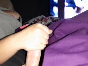 Step mom gives Step son a handjob during movie night, secretly with family around! 10/16